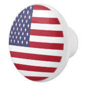 Amerikaanse vlag keramische knop (Rechts)
