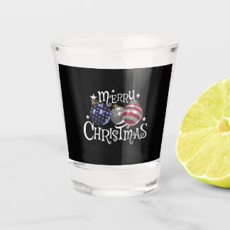 Amerikaanse Vlag Kerstboom Versiering VS Patriotti Shot Glas