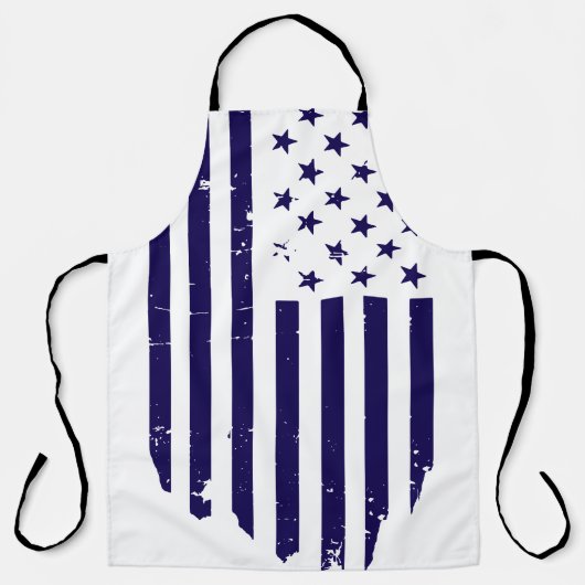  Amerikaanse vlag keuken Schort (Voorkant)