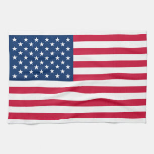 Amerikaanse vlag keukenhanddoek