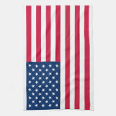 Amerikaanse vlag keukenhanddoek (Verticaal)