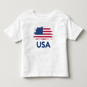 Amerikaanse vlag kinder shirts