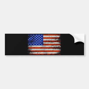 Amerikaanse vlag klassieke Bumpersticker