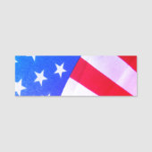 Amerikaanse vlag Klassieke tag (Voorkant)