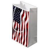 Amerikaanse vlag klein cadeauzakje (Achterkant Gekanteld)
