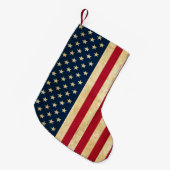 Amerikaanse vlag Kleine Kerstsok (Voorkant (Hangend))