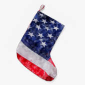 Amerikaanse vlag kleine kerstsok (Voorkant (Hangend))