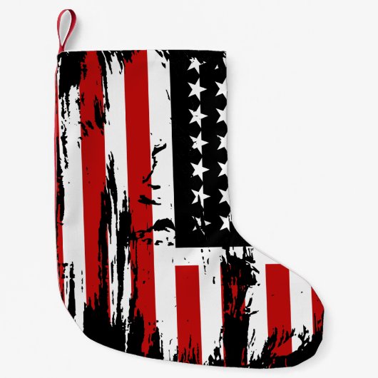  Amerikaanse vlag Kleine Kerstsok (Voorkant)