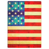 Amerikaanse vlag klembord (Achterkant)