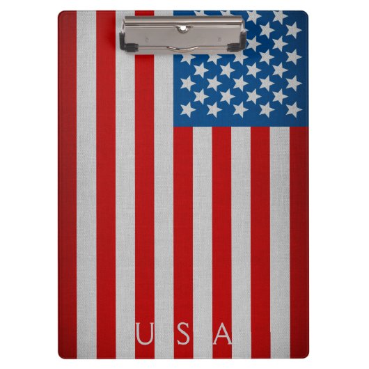 Amerikaanse vlag klembord (Voorkant)