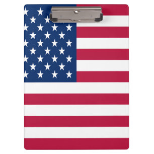 Amerikaanse vlag klembord