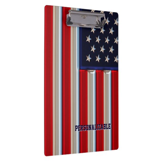 Amerikaanse vlag klembord (Rechts)