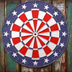 Amerikaanse vlag kleuren Dartboard Dartbord