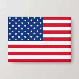 Amerikaanse vlag knop  button