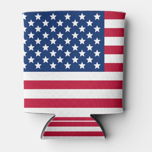 Amerikaanse vlag Koelbox Blikjeskoeler (Voorkant)