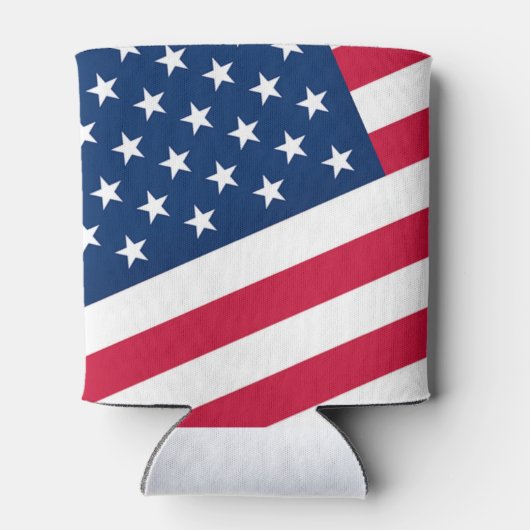 Amerikaanse vlag Koelbox USA - Patriottisch Blikjeskoeler (Achterkant)