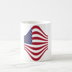 Amerikaanse vlag koffie Mok