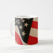 Amerikaanse vlag koffiemok (Voorkant links)