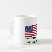 Amerikaanse vlag koffiemok (Voorkant links)