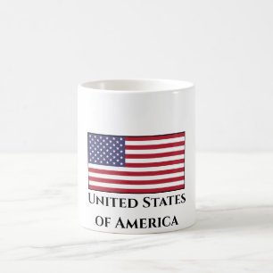 Amerikaanse vlag koffiemok
