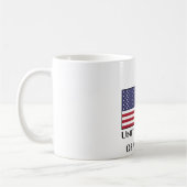 Amerikaanse vlag koffiemok (Links)