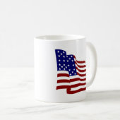 Amerikaanse vlag koffiemok (Voorkant rechts)