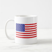 Amerikaanse vlag koffiemok (Links)