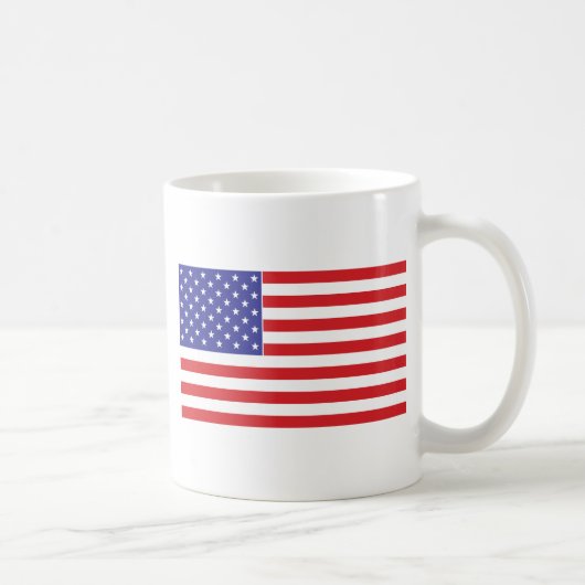 Amerikaanse vlag koffiemok (Rechts)