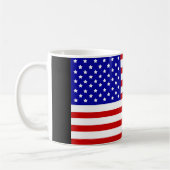 Amerikaanse vlag koffiemok (Links)