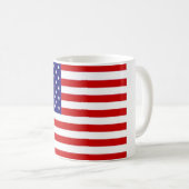 Amerikaanse vlag koffiemok (Voorkant rechts)