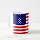 Amerikaanse vlag koffiemok (Voorkant links)