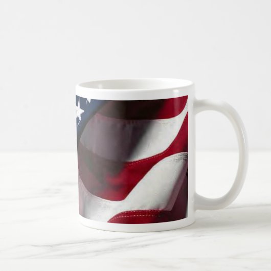 Amerikaanse vlag koffiemok (Rechts)