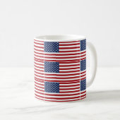 Amerikaanse vlag koffiemok (Voorkant rechts)