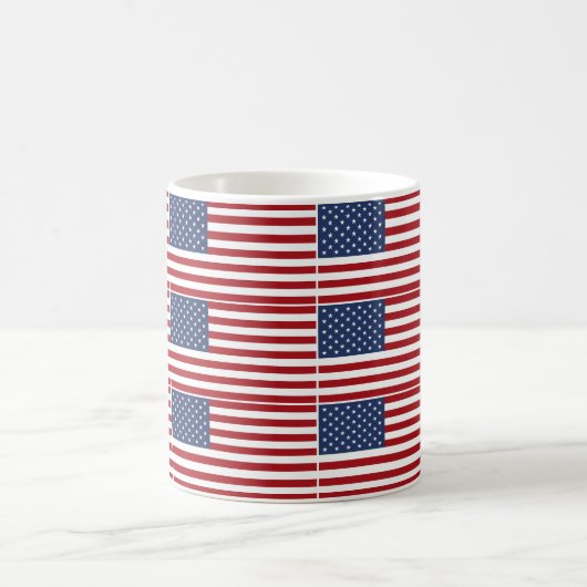 Amerikaanse vlag koffiemok (Center)