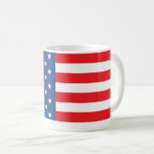 Amerikaanse vlag koffiemok (Voorkant rechts)