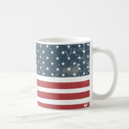 Amerikaanse vlag koffiemok