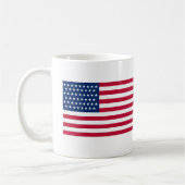 Amerikaanse vlag koffiemok (Links)