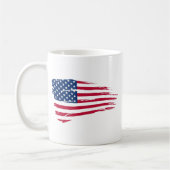 Amerikaanse vlag koffiemok (Links)