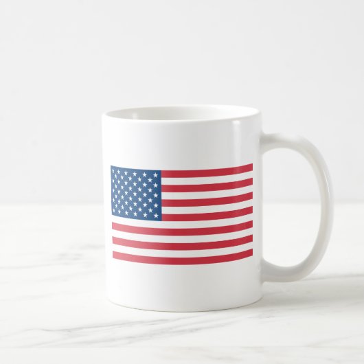 Amerikaanse vlag koffiemok (Rechts)