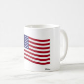 Amerikaanse vlag koffiemok (Voorkant rechts)