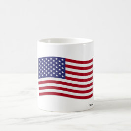 Amerikaanse vlag koffiemok