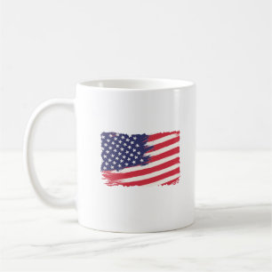 Amerikaanse vlag koffiemok