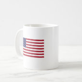 Amerikaanse vlag koffiemok (Voorkant links)