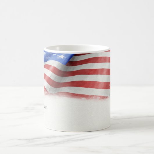 Amerikaanse vlag koffiemok (Center)