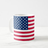 Amerikaanse Vlag Koffiemok VS Patriottisch (Voorkant links)