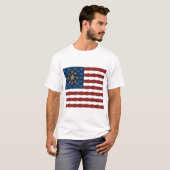 Amerikaanse Vlag Kreeften T-shirt (Voorkant volledig)