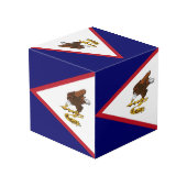 Amerikaanse vlag kubus (Achter hoekig)