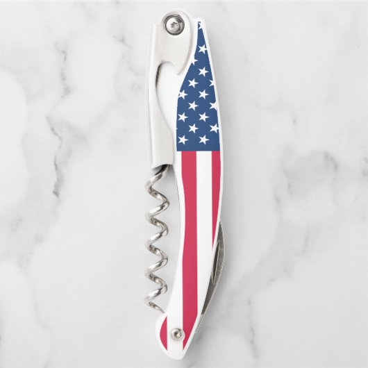 Amerikaanse vlag Kurkentrekker (Voorkant)