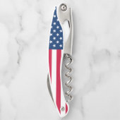 Amerikaanse vlag Kurkentrekker (Achterkant)