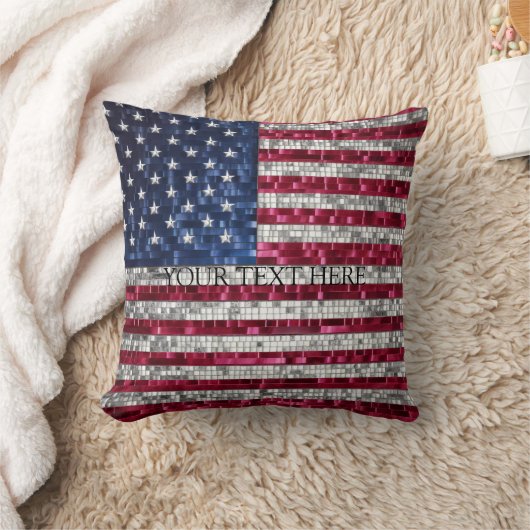 Amerikaanse vlag kussen (Deken)